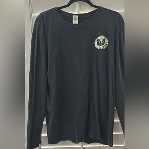 Men's Black Long Sleeve Shirt- Mammoth Brewing Company
